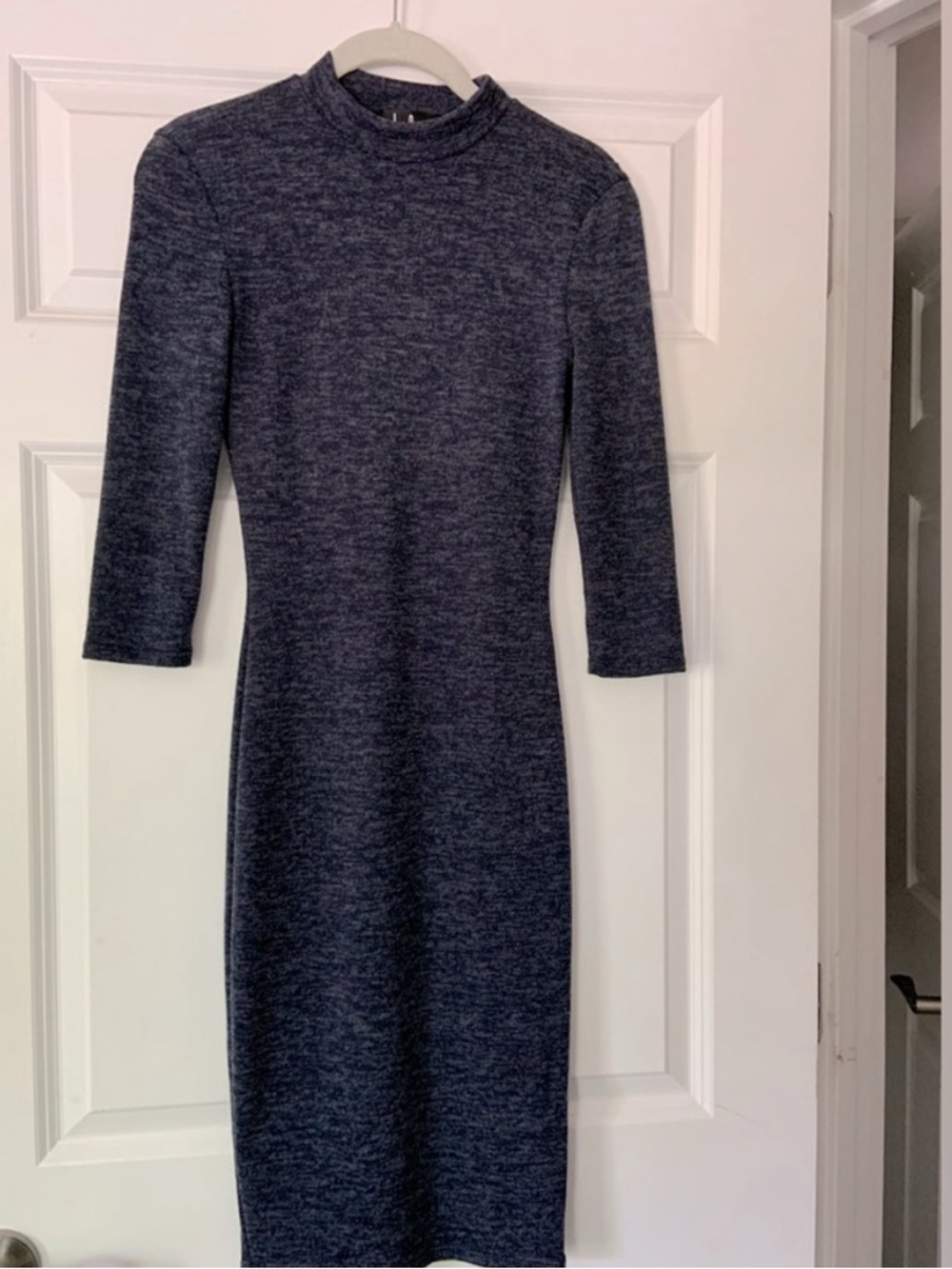 Lulu's Midi Dress Navy - Picture 3 of 3